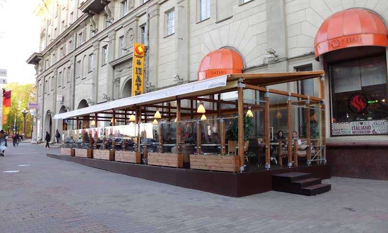 Кафе сезонные (весна осень)